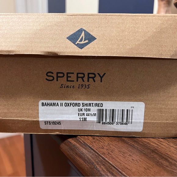 Men’s Bahama Oxford Sperrys - Picture 3 of 6